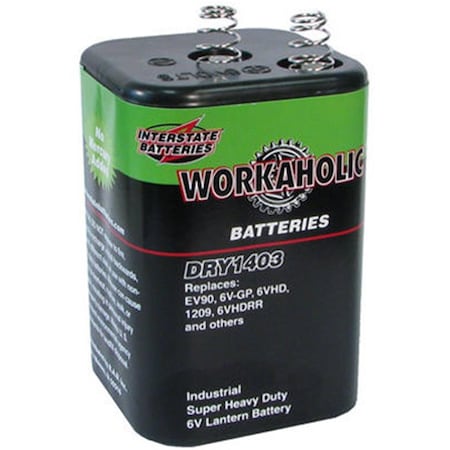 Interstate Batteries Interstate All Battery DRY1403 Heavy Duty Lantern Battery - 6V IN573627